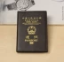 Túi đựng hộ chiếu da lớp 1 mới cho nam và nữ Hồng Kông bao da hộ chiếu da siêu mỏng bao hộ chiếu nam Túi thông tin xác thực
