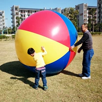 Большой надувной пляжный футбольный уличный мяч для водного поло для игр в воде, реквизит, семейные игры