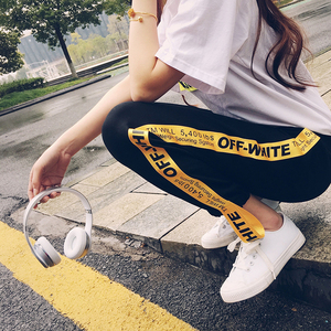 Hồng Kông hương vị Harajuku bf thư dải thể thao quần của phụ nữ quần âu Hàn Quốc phiên bản của lỏng chùm chân hậu cung quần nữ chín quần triều