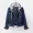 Áo khoác denim nữ ngắn tay dài mùa xuân và mùa thu mới khoét lỗ thon gọn áo sơ mi Hàn Quốc phiên bản áo khoác trùm đầu xe máy áo blazer nữ đẹp