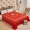 Lập gia đình giường vua đơn đỏ một mảnh phiên bản của chiếc giường hoa lớn 1.8m2 mét tấm dày chà nhám vận chuyển quốc gia - Khăn trải giường