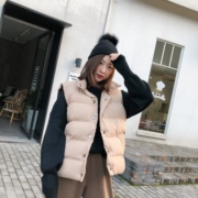 11.2 Phiên bản Hàn Quốc vest vest sang trọng của phụ nữ vest Hàn Quốc bf dày bỏ túi áo khoác gió đại học vest
