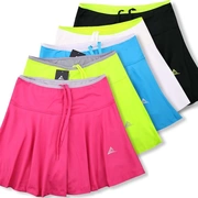 Áo cầu lông nữ quần nữ chạy nhanh khô thể thao quần vợt nữ váy giả hai quần short váy