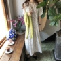 Hàn Quốc Chic Ai mặc một chiếc váy điểm sóng người trông nữ tính xinh đẹp đầm dự tiệc
