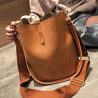 Универсальная матовая вместительная и большая сумка через плечо на одно плечо для отдыха, 2019, в корейском стиле