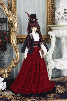 taobao agent The heiress [female heir] bjd baby clothes three -point four -point female baby girl mdd, as dragon soul