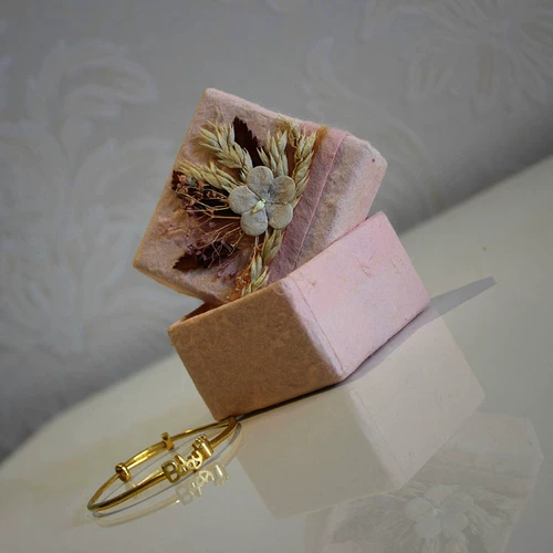 Образец ручной работы, высококлассная наклейка, подвеска, ожерелье, ювелирное украшение, упаковка, подарочная коробка, Таиланд, золото и серебро