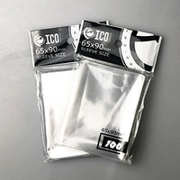 Wanzhi Brand Brand Ico Transparent Card Film 65*90 мм 100 карт наборов из трех королевств убийства звездных карт