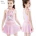 Hello kitty trẻ em đồ bơi trẻ em Xiêm khô nhanh tay trẻ em lớn học sinh cô gái đồ bơi trẻ em - Đồ bơi trẻ em Đồ bơi trẻ em