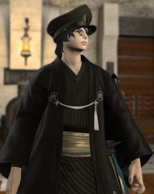 taobao agent [Yifangge] Custom!Final fantasy FF14 Yanxia resident Yaowai Men's kimono cosplay men's clothing