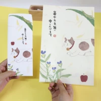 Горячий китайский стиль нарисовал сериал цветочных оленей ретро -ковфид