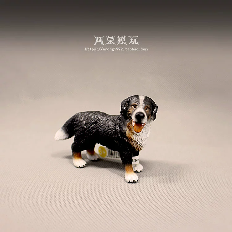 Mô hình động vật mô phỏng nhận thức của trẻ em Đồ trang trí cho chó Sile Đồ trang trí cho chó Bernese Mountain Dog Sheepdog mô hình thương hiệu mới - Đồ chơi gia đình