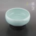 Gốm Long Tuyền Celadon trồng thủy canh calamus narcissus chậu đất văn hóa thịt nghệ thuật nồi trang trí khay lưu trữ tròn - Trang trí nội thất Trang trí nội thất