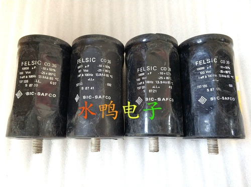 Французский SIC-SAFCO C036 Аудио серия 100V10000BEF Винт Винт Файт Фильтр волос емкость