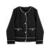 Áo khoác cotton MUKOK áo khoác nữ mùa thu đông 2019 Thời trang mới phiên bản Hàn Quốc áo khoác ngắn ấm áp ngắn - Bông Bông
