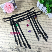 Handmade handmade Châu Âu và Mỹ điều chỉnh kích thước lớn garter bộ vớ non-slip garter garter buckle strap clip dây nịt móc tất