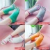 tất cao cổ Vớ năm ngón kết hợp cotton nguyên chất ống giữa cotton thoáng khí liền mạch thoải mái khử mùi vớ ống ngắn năm ngón với vớ gót vớ lười Bít tất nữ