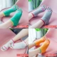 Vớ năm ngón kết hợp cotton nguyên chất ống giữa cotton thoáng khí liền mạch thoải mái khử mùi vớ ống ngắn năm ngón với vớ gót