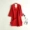 Áo len hai mặt chống mùa trong phần dài Slim vi tay áo retro khóa khóa áo len nữ MN70613