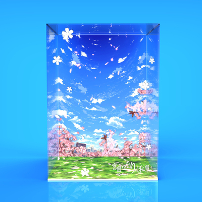 taobao agent [Can't move] ANIPLEX April is your lies in Gongyuan Xun private service hand -made display box