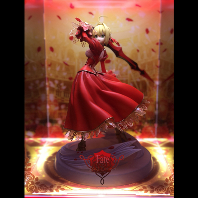 taobao agent [Can't move] Shouwu Fate/EXTRA Red Saber Nero Tyrant Dedicated Acrylic Display Box