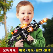 Trẻ em điện đồ chơi súng âm thanh và nhạc nhẹ súng lục bé trai sinh nhật phí 2-3-6 tuổi