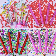 Аэрозольный серпантин 礼花筒彩带婚礼礼炮结婚用品开业庆典派对花瓣手持礼宾花组合套餐