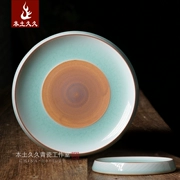 Long Tuyền gốm nồi trà bằng không với tay cầm nồi nồi thảm mỏng lốp dày men kung fu đặt bong bóng khô khay - Trà sứ