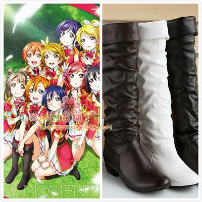 taobao agent Final loveLive Final single COS boots and shoes middle boots LL all cos boots shoes