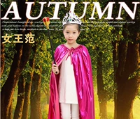 Детский красный плащ