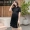 Mùa hè 2019 phụ nữ mới mang thai body body dây rút váy cotton ngắn tay áo thun bà bầu váy đầm - Áo thai sản