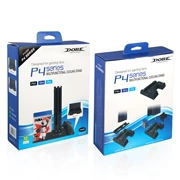 PS4 Slim Pro máy chủ cơ sở khung làm mát quạt + xử lý bộ sạc đôi chỗ ngồi + khung đĩa trò chơi - PS kết hợp