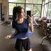 Super Anne lưới thoáng khí áo thun thể thao yoga tập thể dục chạy nhanh khô quần áo ngắn tập yoga nữ Áo phông thể thao