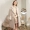 Authentic ba màu 2019 mùa đông nữ phiên bản Hàn Quốc của lông thỏ chấm houndstooth áo khoác len D844004D00 - Áo Hàn Quốc