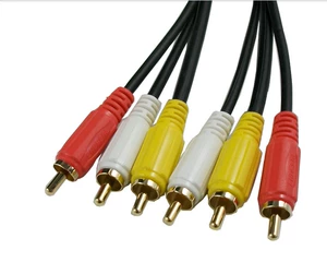 Новый ЖК -телевизионный телевизор High -Definition Line AV Line Three -color Line Audio и Video Cable Set -Top Box Connection