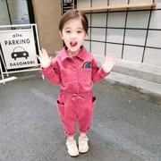 Quần áo trẻ em cho bé gái mùa xuân 2019 phiên bản mới của Hàn Quốc