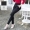 Cộng với quần nhung dày harem quần nữ 2018 Phiên bản Hàn Quốc cỡ lớn rộng rãi hoang dã chân mỏng quần âu quần tây nữ