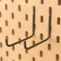 Серый длинный крючок (2 шт. в упаковке)