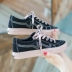 Giày nữ đế bệt siêu lửa cổng gió chic chic giày mùa thu Hàn Quốc 2018 mới giày thể thao lining Plimsolls