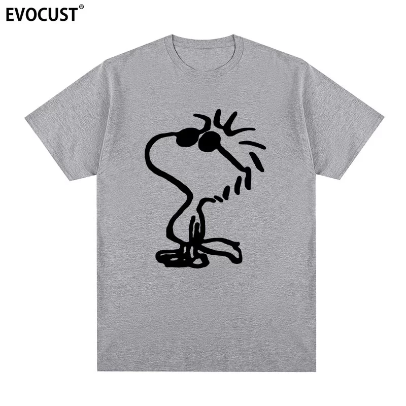 WoodStock Snobi футболка с коротким рукавом, рисунок с собакой, мультяшная карикатура, женские и мужские, фестиваль музыки Woodstock