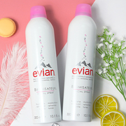Nước khoáng thiên nhiên Evian Evian Pháp Xịt khoáng dưỡng ẩm, làm dịu và làm dịu da toner 300ml xịt khoáng la roche posay xanh