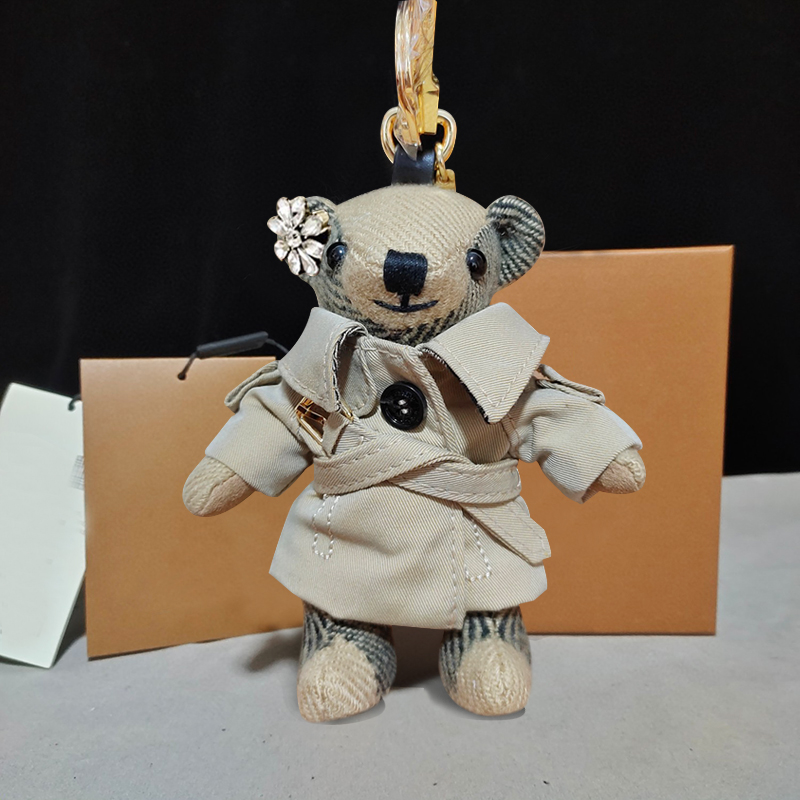 Earnail Camel WindbreakerBear Pendant Bear Bag Pendant Key buckle Hanging decoration originality automobile Key chain lovely personality teddy bear