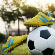 Giày bóng đá trẻ em trai bị gãy móng tay học sinh móng tay ngắn Messi đào tạo giày trẻ TF nữ 0184-IAFX - Giày bóng đá