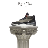 HZP Crew Bespoke Custom Randekers Nike Jordan 3 Sculptureart HZPC24003