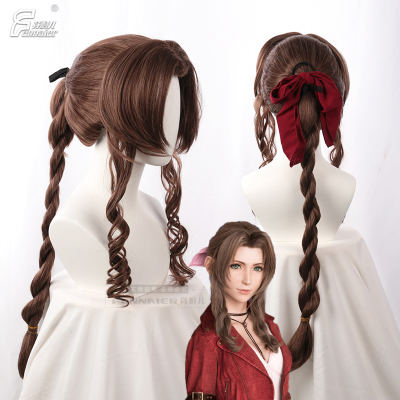 taobao agent Fenny Final Fantasy 7 FF7 Alice mixed brown Eric Genbarbal cos wigs