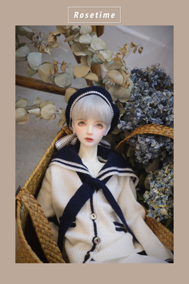 taobao agent 【Rosetime】+Navigation juvenile+three -point four -point sweater jacket BJD baby coat spot drop can be shot