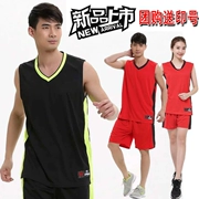 New đồng phục bóng rổ tùy chỉnh nam giới và phụ nữ trẻ em của bóng rổ quần áo Hàn Quốc phiên bản của mùa hè thanh thiếu niên đào tạo cạnh tranh ...