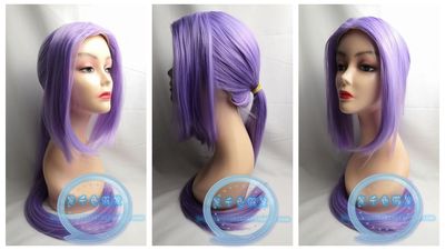 taobao agent Ziyuan's reincarnation into Slim's Cosplay wig purple long wig
