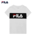 Áo thun ngắn tay Fila Fila nữ mùa hè mới ngắn T thể thao giản dị Áo thun logo dệt kim cổ tròn tay ngắn - Áo phông thể thao áo thun thể thao nam có cổ Áo phông thể thao