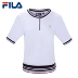 Lấy áo thun nữ Fila Fila mùa hè Áo cotton nữ ngắn tay áo len ngắn T nữ | F61W828122F - Áo phông thể thao áo phông lining Áo phông thể thao